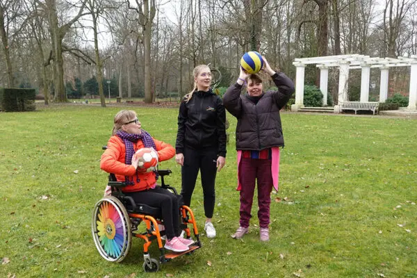 sporten op de Hartekamp