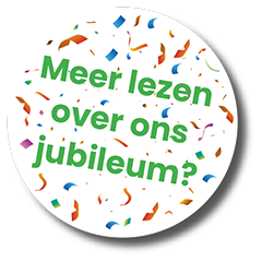 button jubileum Hartekamp Groep 70 jaar